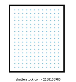 plan list notes isolated on white background. sticky notes vector