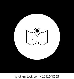 Plan map Icon In Trendy Style