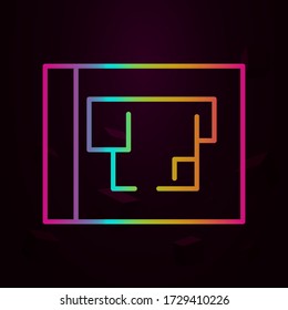 plan nolan icon Simple thin line, outline vector of Construction icons for ui and ux, website or mobile application