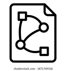 Plan opportunity icon. Outline plan opportunity vector icon for web design isolated on white background