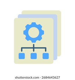 Plan Projekt Mini-Illustration Symbol beziehen sich auf Kapitalmarkt, Marktforschung. Für moderne Konzeption, UI, UX Web- und App-Entwicklung.