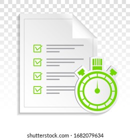 plan sign / planning icon for apps or website.