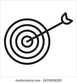 Vector de contorno de icono de stock de Plan