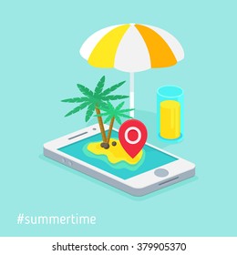 to plan a summer vacation on the island