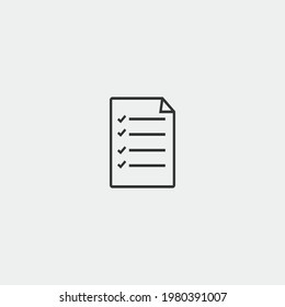 Plan vector icon illustration sign