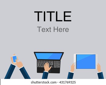 plan view work / business man working and using phone,notebook,tablet