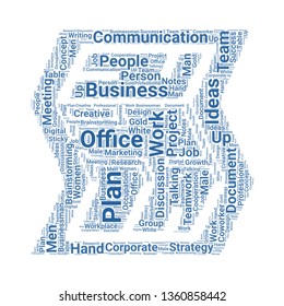 plan word cloud. tag cloud about plan.