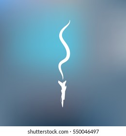Plane Accident. Vector Illustration