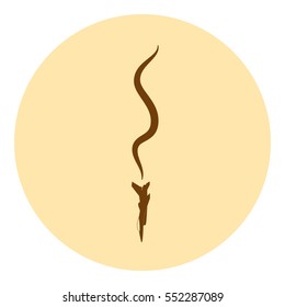 Plane Accident. Vector Illustration