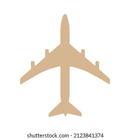 plane aircraft vector icon sign symbol. isolated graphic illustration
