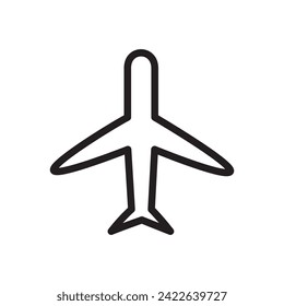 plane, airplane, airline, aircraft, jet, flight, airport, icon, design, symbol, logo, illustration, vector