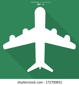 Plane, airplane icon