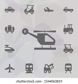 plane, airplane icon. Simple set of transport icons. One of the collection for websites, web design, mobile app