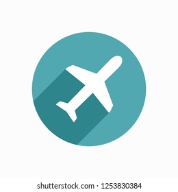 Plane, Airplane Icon Vector