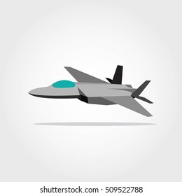 Plane Army vector illustration.