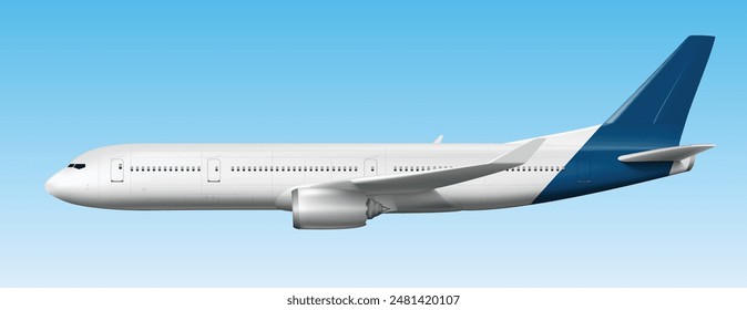 plane art design icon side view vector