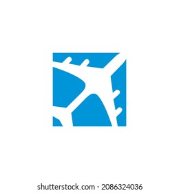 Plane can be use for icon, sign, logo and etc