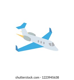 plane cartoon icon