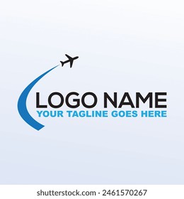 Plane circle maneuver logo icon design template vector  Letter A tour and travel logo design vector Letter A tour and travel logo design vector
