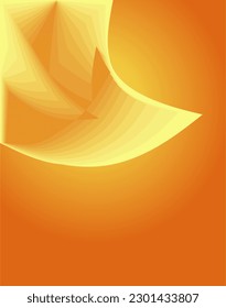 plane composition and colors with shades of yellow and orange