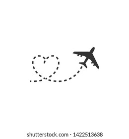 Plane Design Icon and Logo Template