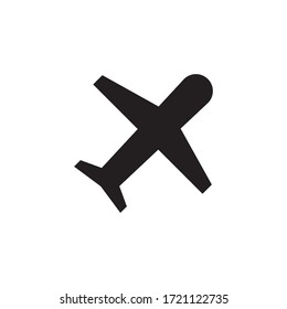 Plane Design Icon Vector Logo Template