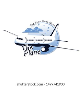 plane design over white background, vector illustration.