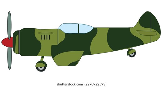 Plane fighter timeses of the second world war
