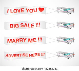 Plane Flying with Your Message