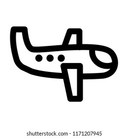 plane to go on vacation vector