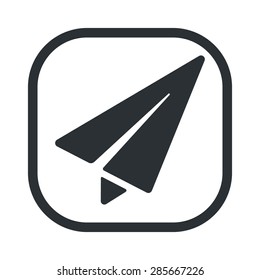 Plane icon. 