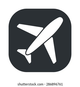 Plane icon. 