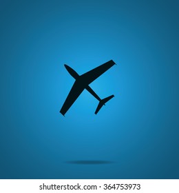 Plane icon.