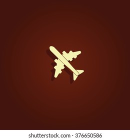 Plane icon.