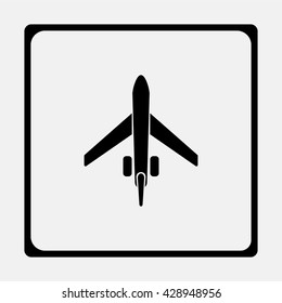 Plane icon.
