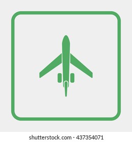 Plane icon.