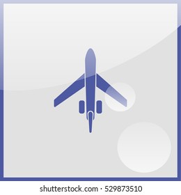 Plane icon.