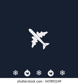 Plane icon.