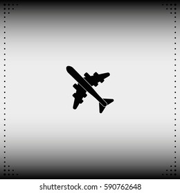 Plane icon.