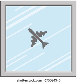 Plane icon.