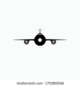 Plane Icon. Aircraft Symbol - Vector.