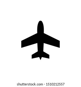 Plane icon, aircraft icon vector isolated