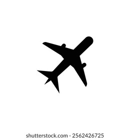 plane icon, airline illustration, transportation