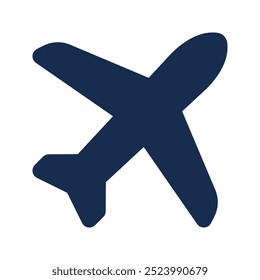 Plane icon. plane, airplane, airport, travel, aircraft, transport. Vector icon illustration