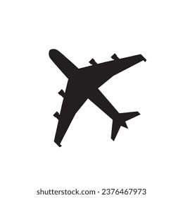 Plane icon. Airplane flat sign design. Jet vector symbol airport pictogram. UX UI icon 