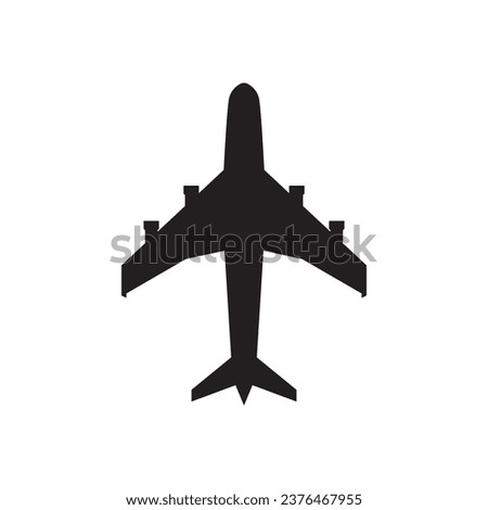 Plane icon. Airplane flat sign design. Jet vector symbol airport pictogram. UX UI icon 