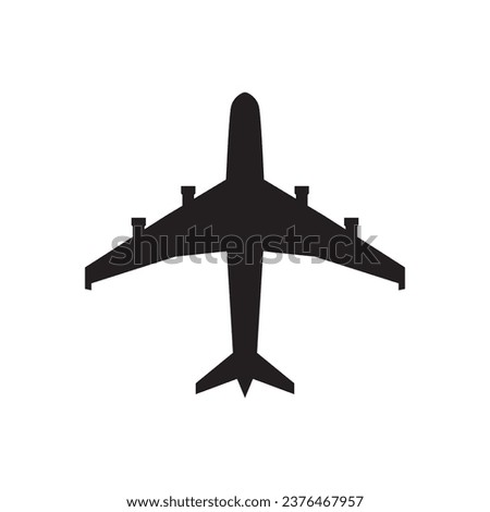 Plane icon. Airplane flat sign design. Jet vector symbol airport pictogram. UX UI icon 