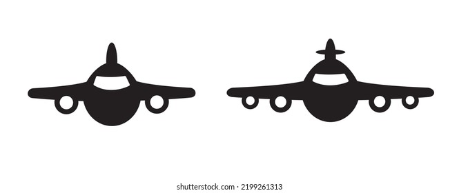Plane icon. Airplane icon vector illustration 
