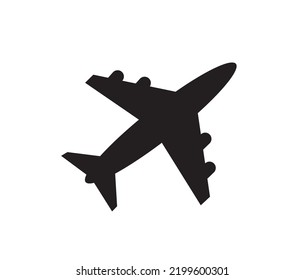 Plane icon. Airplane icon vector illustration 