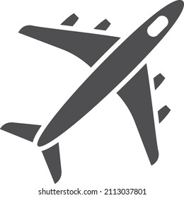 Plane icon. Airport sign. Air flight symbol